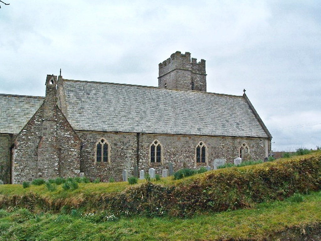 East Buckland, Devon View of the north side of the church … Flickr