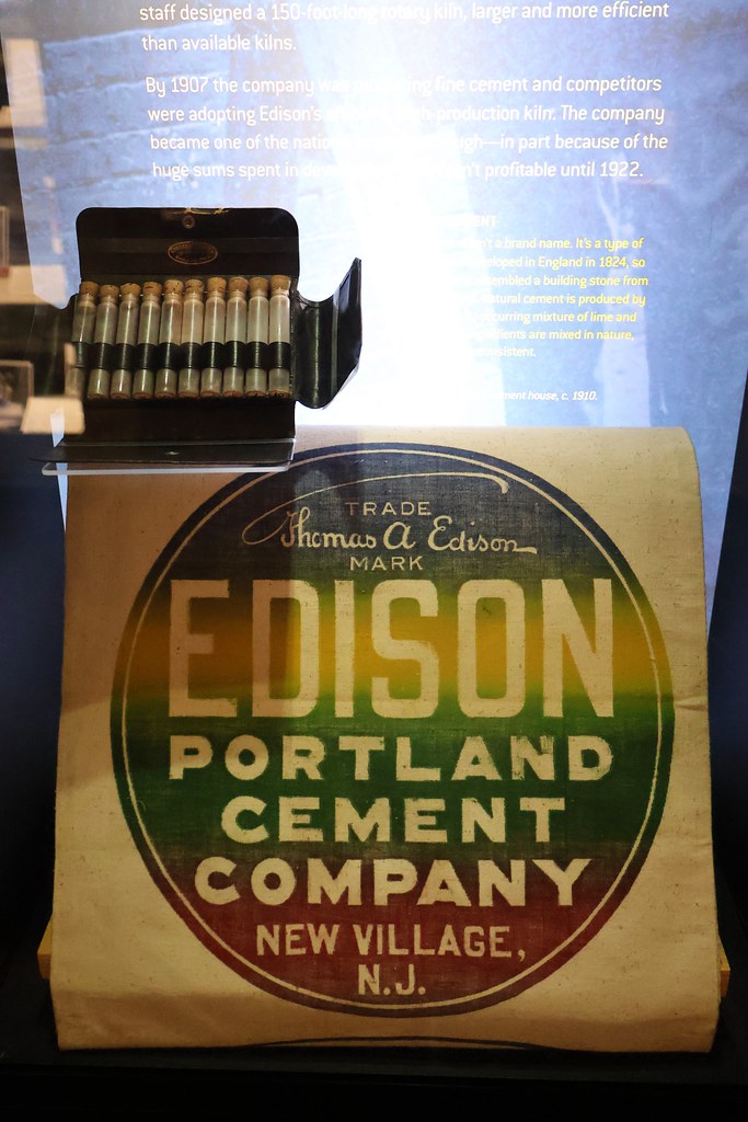 NJ West Orange Edison Laboratory Portland Cement Company a photo