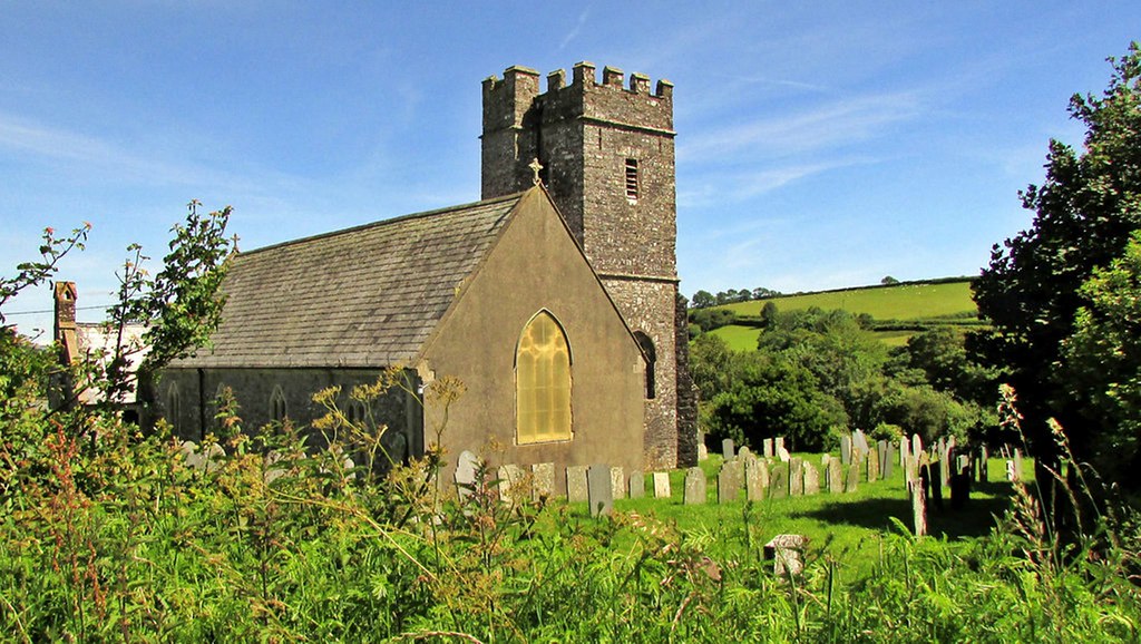 East Buckland, Devon Round the nave to the entrance of the… Flickr