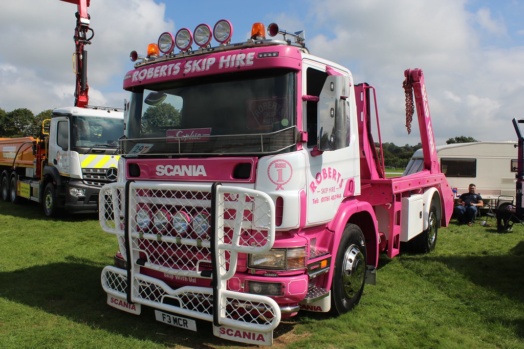 Scania Roberts Skip Hire Truckfest South West Christopher