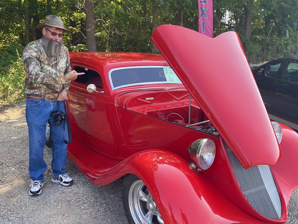 Car show in savanna Illinois. The owner of this car had to… Flickr