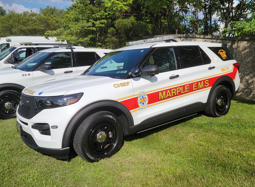Marple Twp PA Ambulance Corps Chief 153 Ford Police In… Flickr
