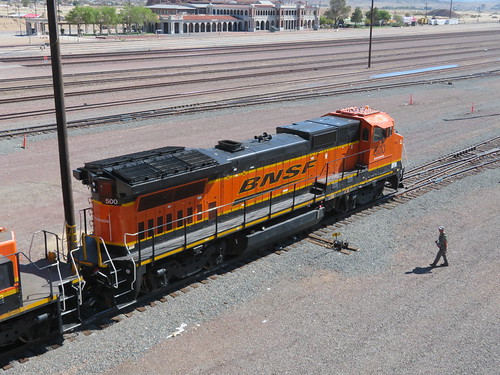 BNSF 500 | BNSF 500 working the yard in Barstow General Elec… | Flickr