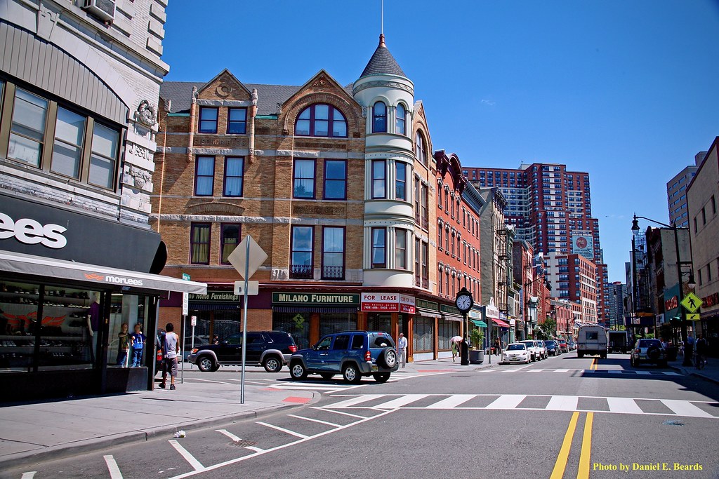 View of Newark Avenue Jersey City Newark Avenue was the ma… Flickr