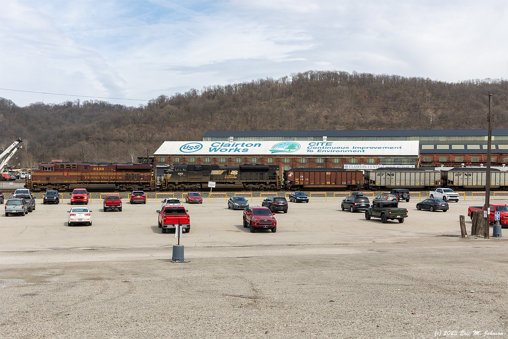 NS 8102 nb 59601 (Shire Oaks,PA to Baltimore,MD) Clairto… Flickr