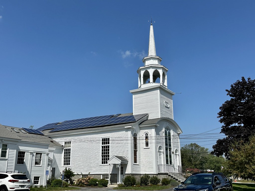 Cumberland Congregational Church. Cumberland, Maine. Flickr