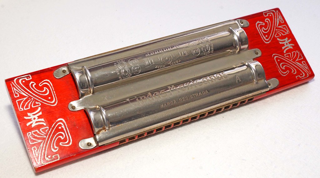 Hohner Lindas Mexicanas double sided harmonica Made in 192… Doug