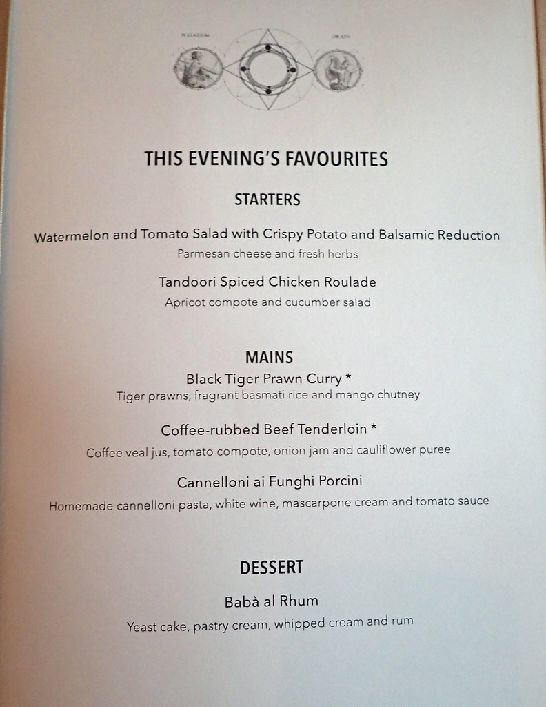 Silver Nova P8311718 Dinner Menu in the main 'Atlantide'… Flickr