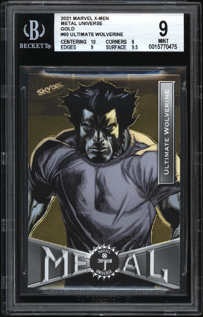 2021 Marvel XMen Metal Universe Gold 85 Ultimate Wolveri… Flickr