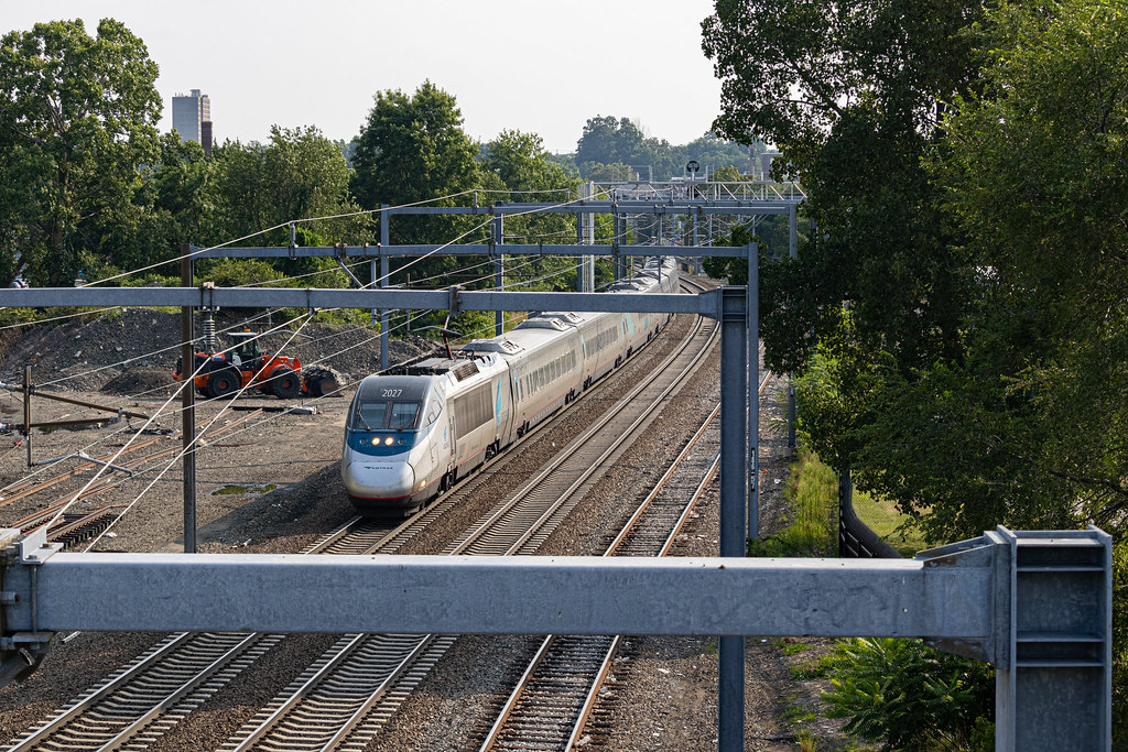 2160 in Providence Amtrak Acela train 2160 in Providence. Oliver