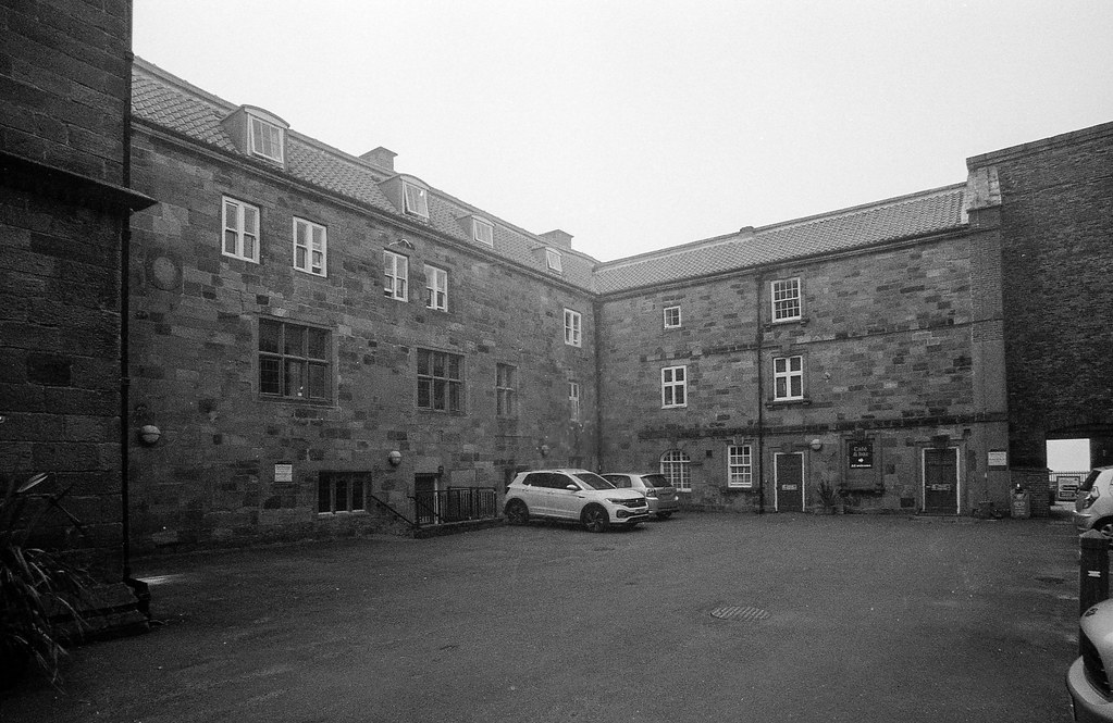Very misty Whitby Abbey House Rob Barnard Flickr