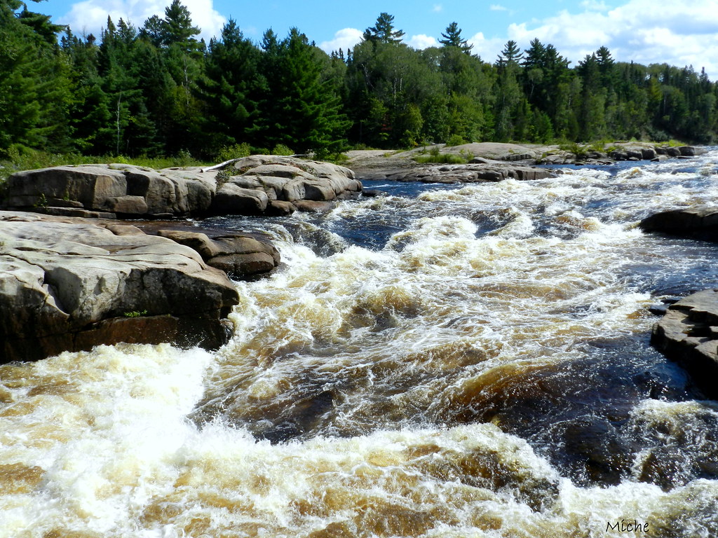 CHUTES PABINEAU FALLS, BATHURST, NB. BONNE JOURNÉE! HAVE A… Flickr