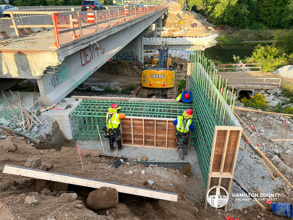 146th & Allisonville Interchange Under Construction Hamilton County