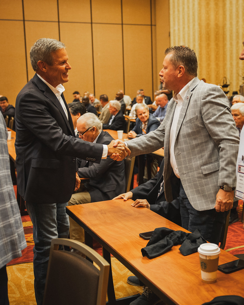 8/31/23 Governor Lee Speaks with TN Mayors Bill Lee Flickr