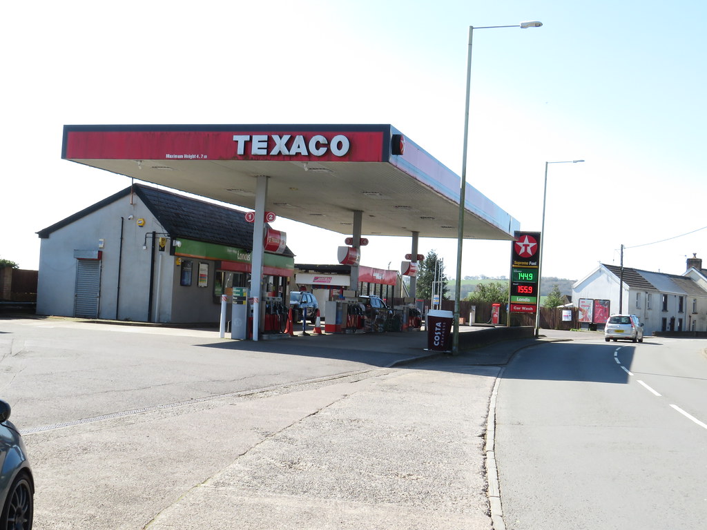 Texaco Llantrisant Road, Llantwit Fadre, Pontypridd, Wal… Flickr