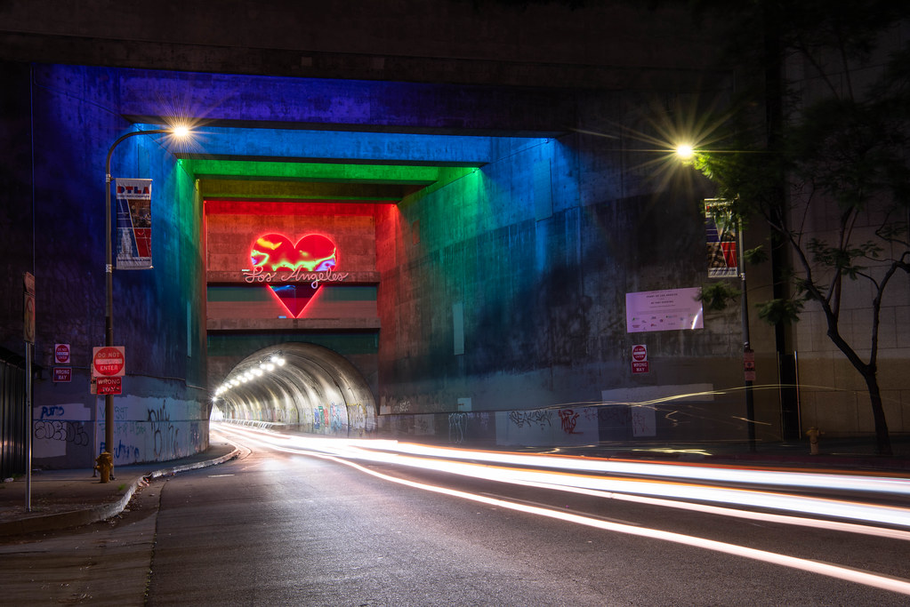 Tunnel in Downtown Los Angeles September 11, 2023 Tunnel… Flickr