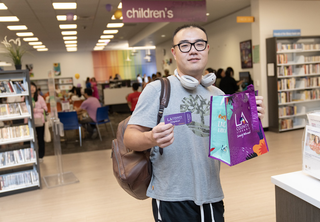 Library Fest at Rowland Heights Library Visitors attend th… Flickr