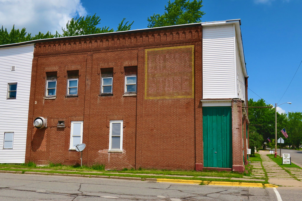 Ghost Sign, Edgar, WI Faded ghost sign in Edgar, Wisconsin… Flickr