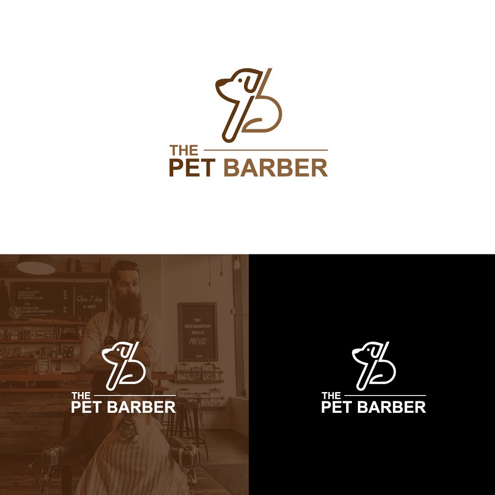 thepetbarber brand logo design Arman Design Flickr