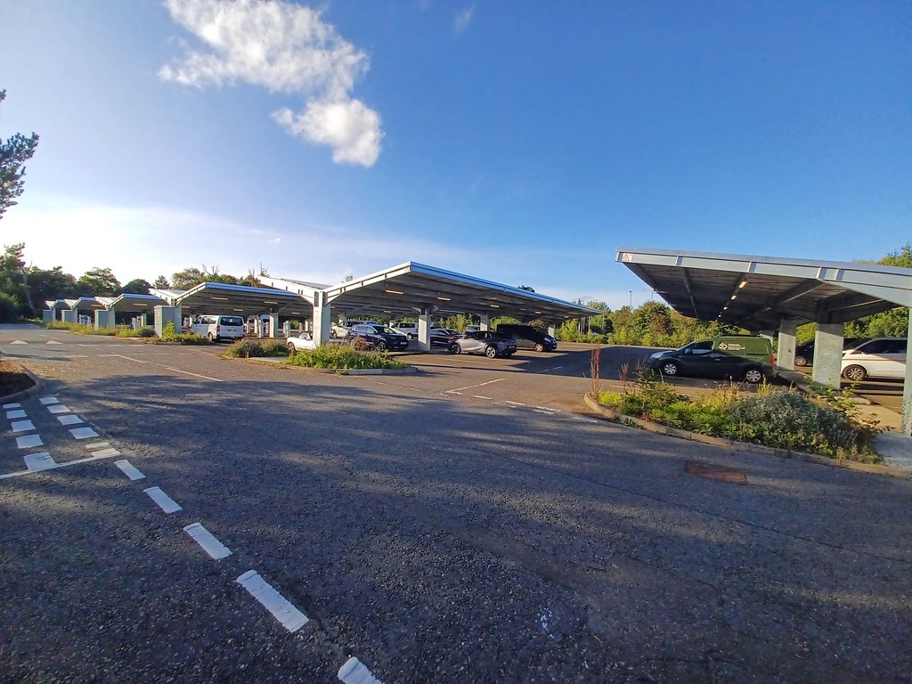Covered Parking Bays Stirling Park & Ride, Scotland Graham Tiller