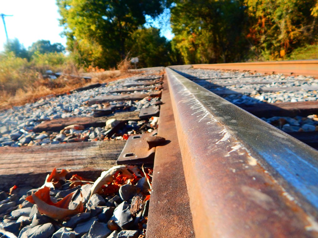Train Track Scene Scenery from the tracks Sarah Bailey Flickr