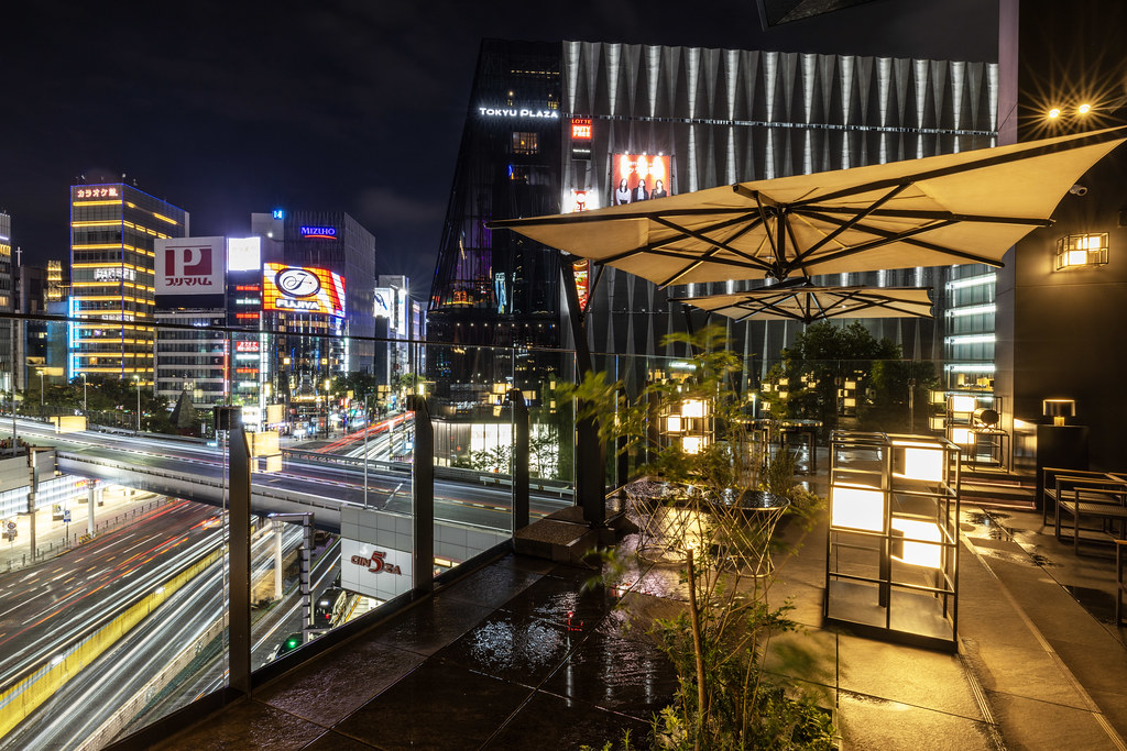 Nightscape of Tokyo Ginza from Gate Hotel Terrace This nig… Flickr