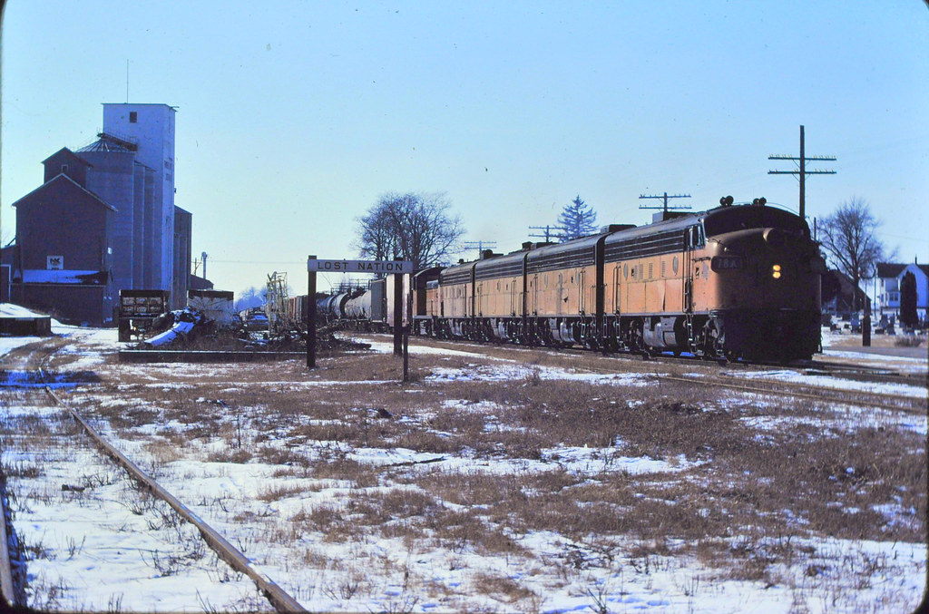 Milwaukee Rd Funits at Lost Nation Iowa Feb 1980 Its Feb … Flickr