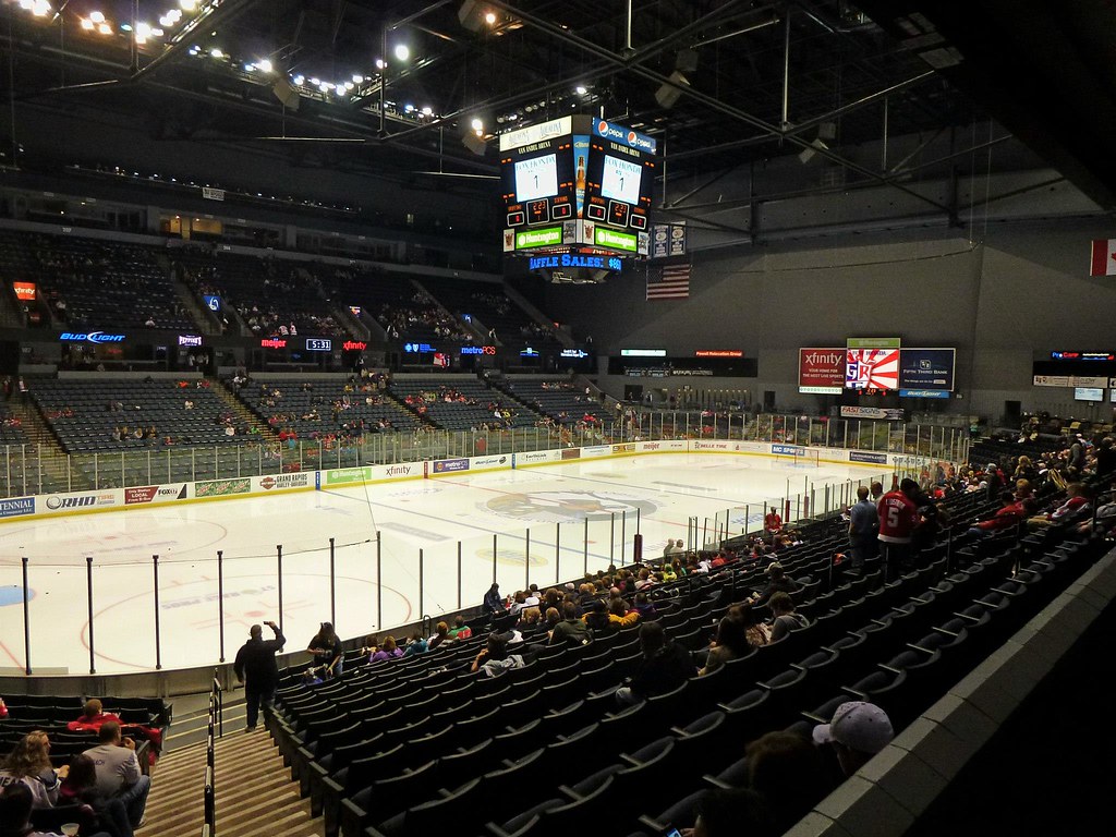 Van Andel Arena, Grand Rapids, Michigan, USA December 2012… Daniel