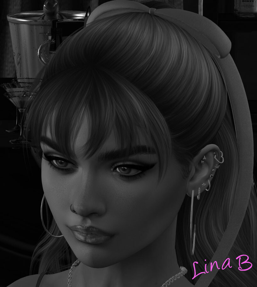 Lina at TAG BW Lina Barcelona Flickr