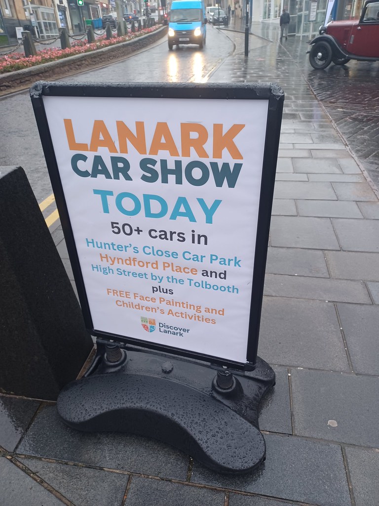 Getting Ready for Car Show Lanark, Scotland Graham Tiller Flickr