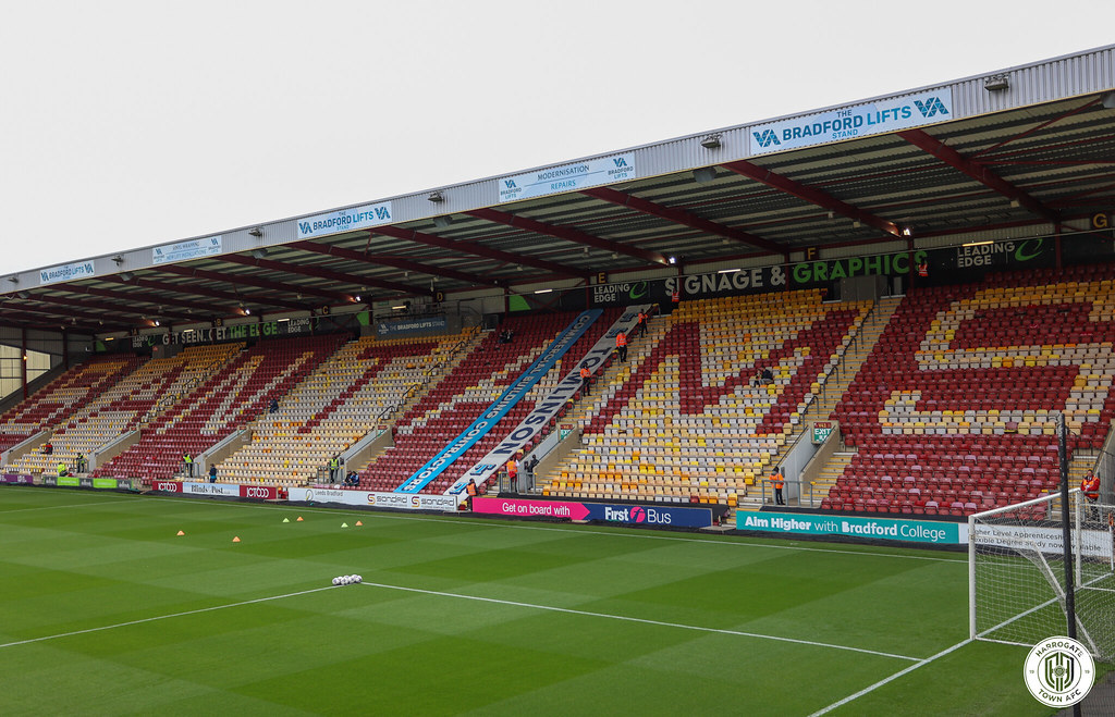 Bradford City 11 Harrogate Town Valley Parade, Bradford … Flickr