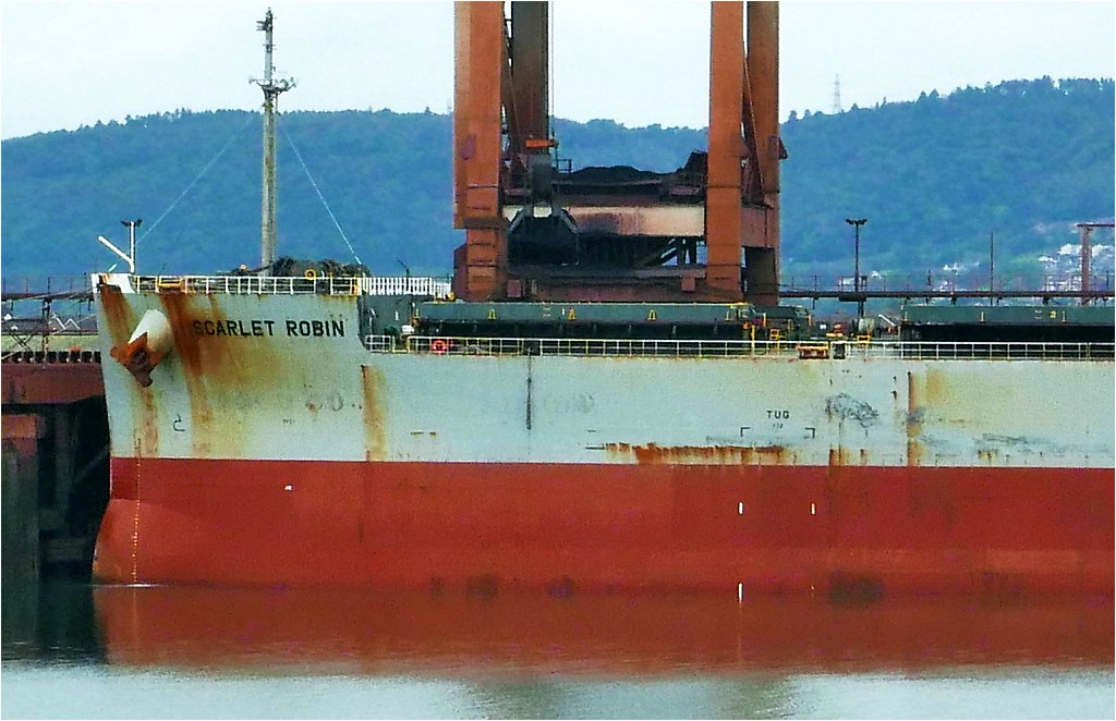 Deep water harbour Port Talbot. 1. Scarlet Robin. IMO 9609… Flickr