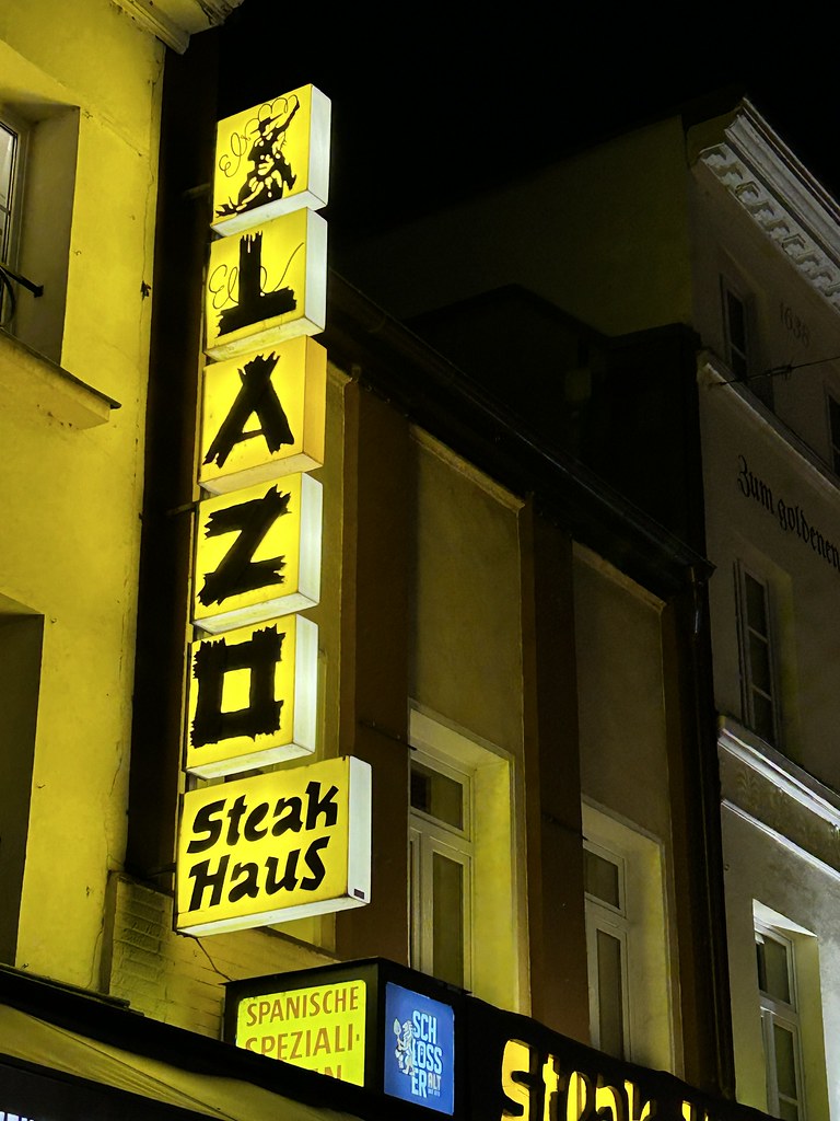 Around Düsseldorf Lazo Steak Haus jericl cat Flickr
