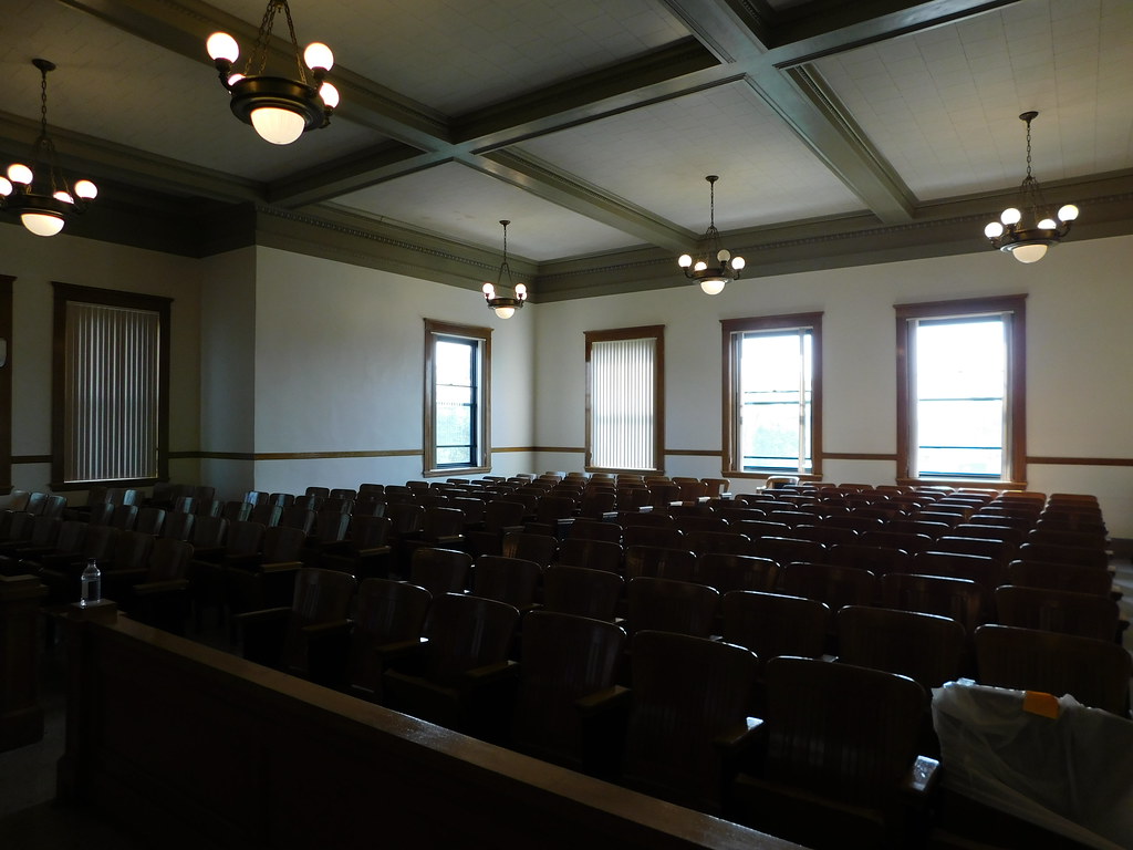 Divide County Courtroom Crosby, North Dakota Constructed i… Flickr