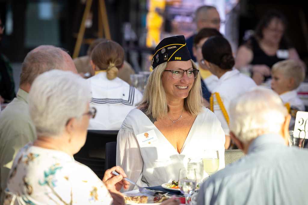 Milan Legion Post 268 Cmdr Angela Jaworski Legion Post46 Flickr