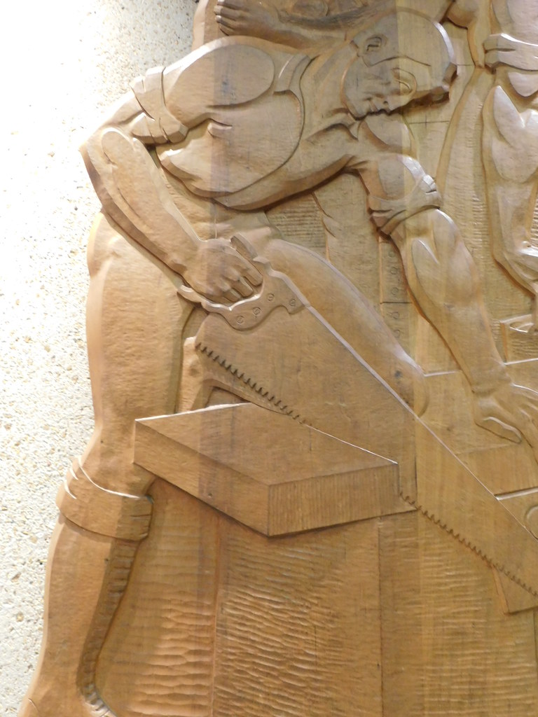 Aberdeen South Dakota Post Office Relief New Deal walnut r… Flickr