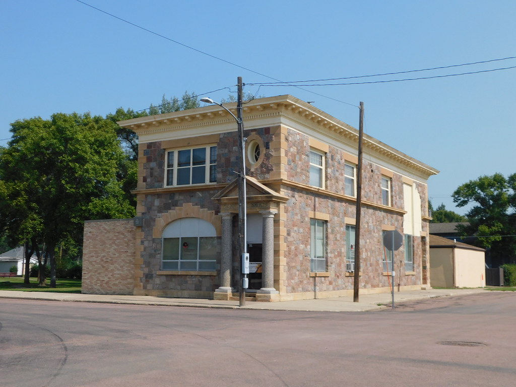 The Old State Bank Building Ipswich, South Dakota Construc… Flickr