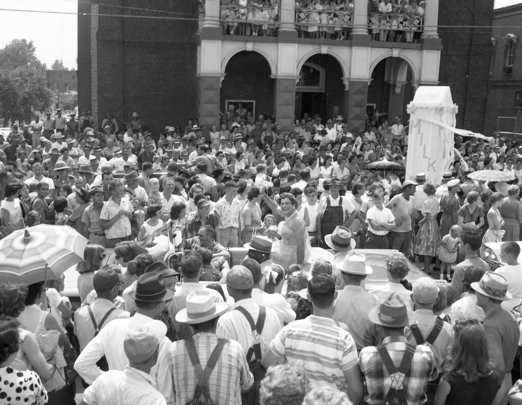 03012017856 Dairy Day Parade 1960 Jim Slaughter Photograph… Flickr