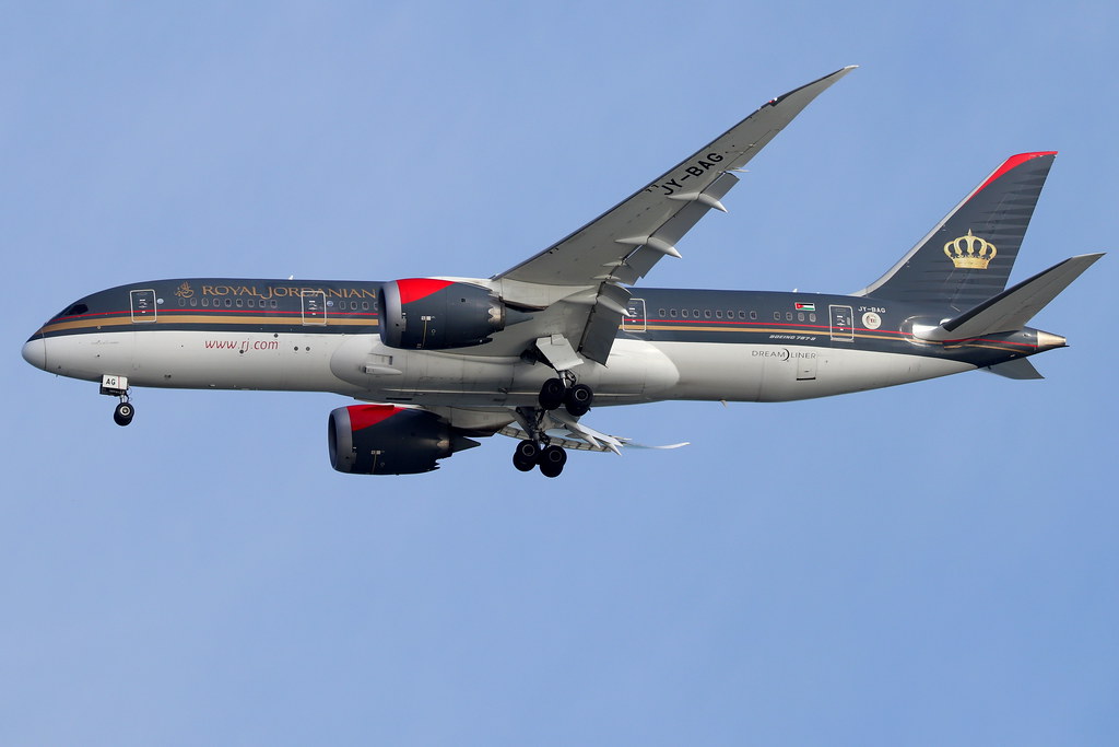 Royal Jordanian 7878 Dreamliner (JYBAG) 'Jordanian 261 G… Flickr