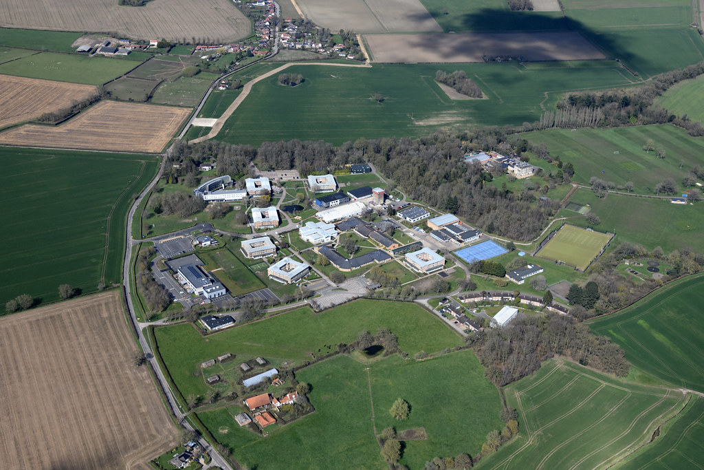 Wymondham College aerial image Norfolk school Aerial vie… Flickr