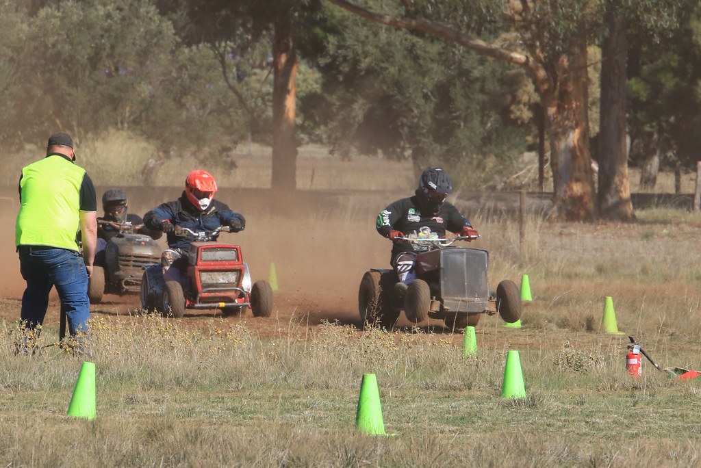 Lawnmower racing Farrell Flat Geoff Nowak Flickr
