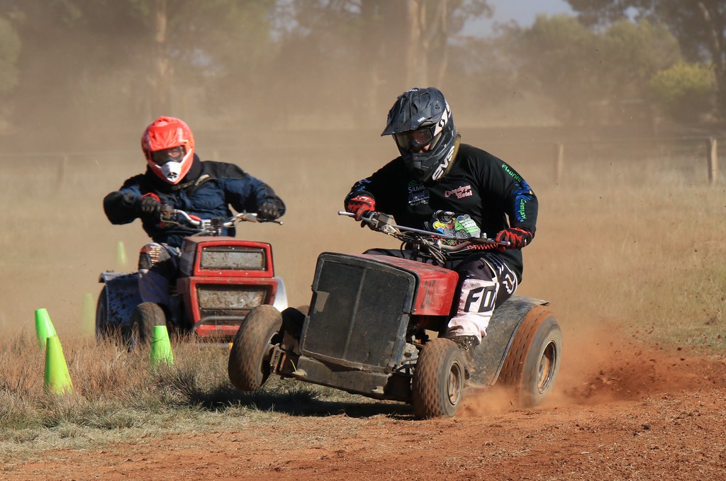 Lawnmower racing Farrell Flat Geoff Nowak Flickr