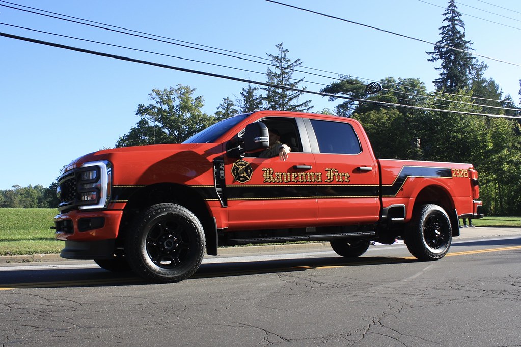The City Of Ravenna (Ohio) Fire Department Truck 2326, which is a 2023