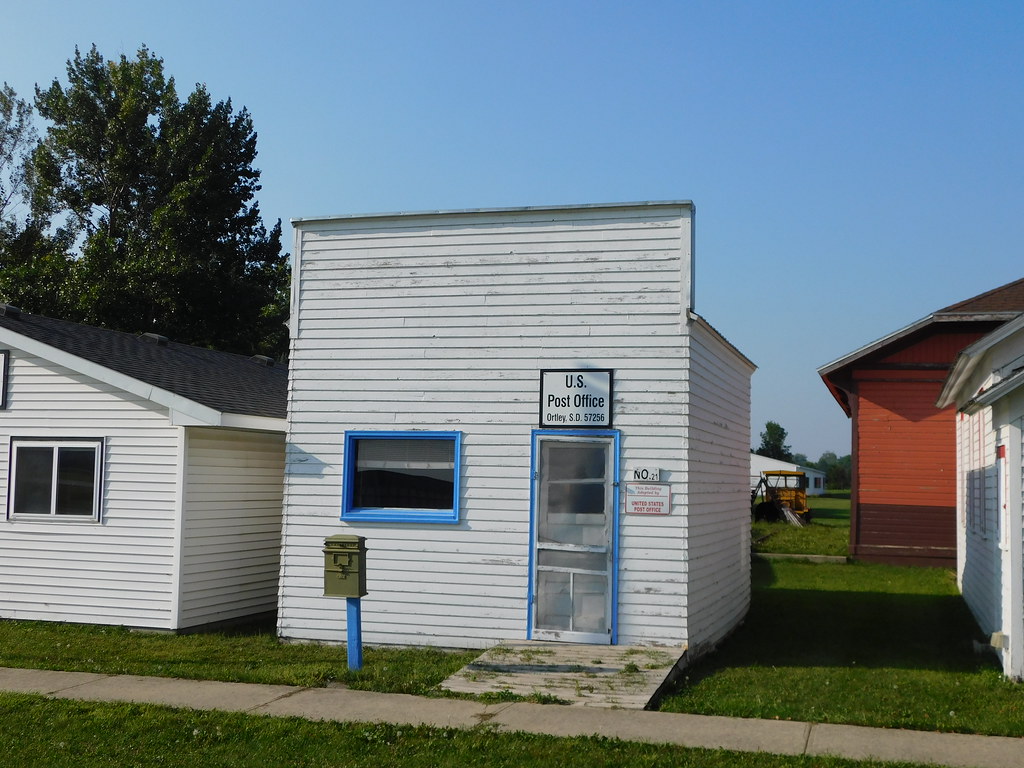 The Old Ortley South Dakota Post Office The post office wa… Flickr