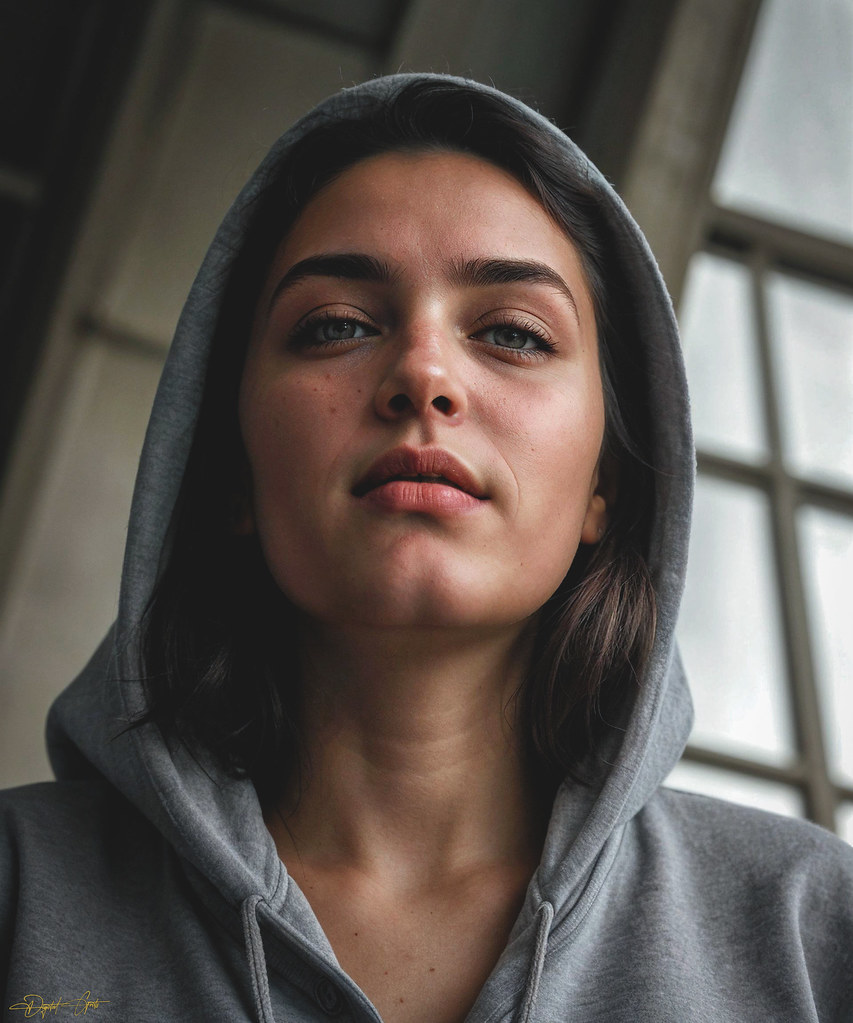 The Girl in the Hoodie Digital Grits Flickr