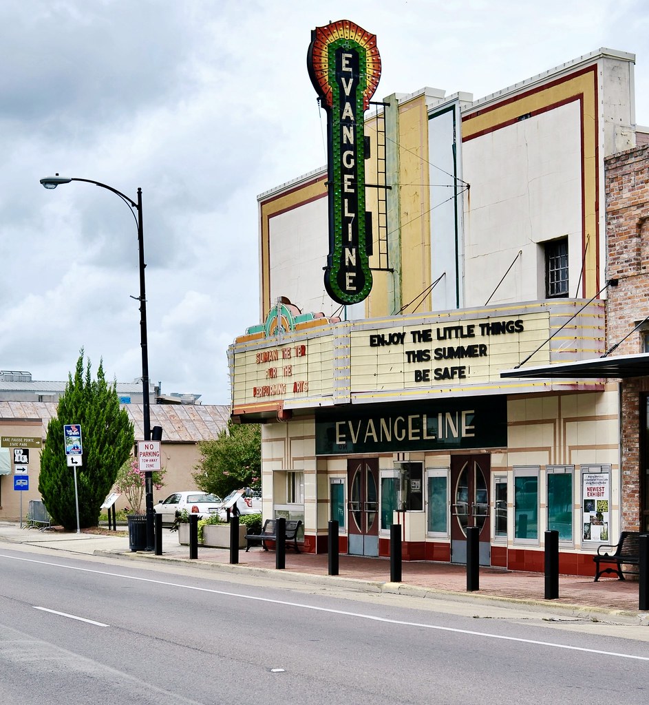 New Iberia, Louisiana The old Evangeline Theater operated … Flickr