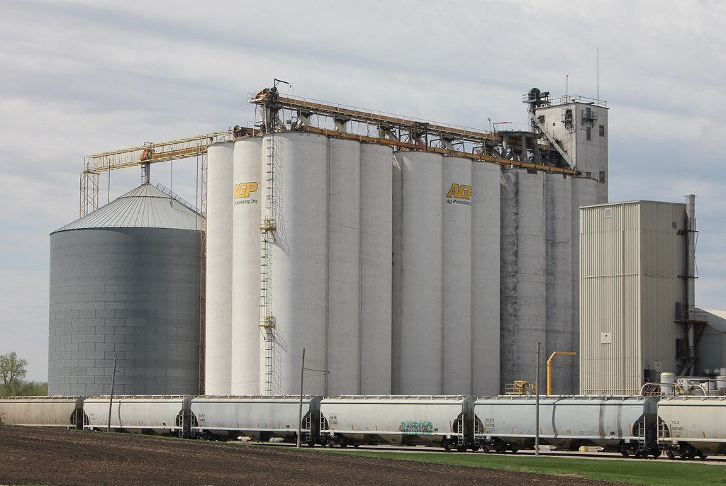Ag Processing Inc. Elevator Mason City, IA Tom McLaughlin Flickr