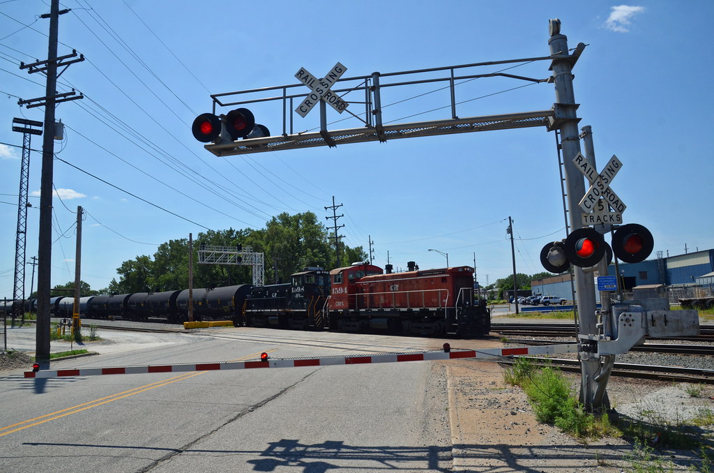 Michigan Ave yard power A back to back leased SW1500 pair … Flickr