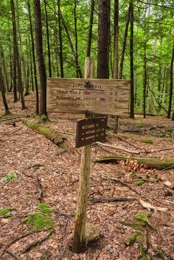 Sign at the intersection of the Piper Trail and the Weetam… Flickr