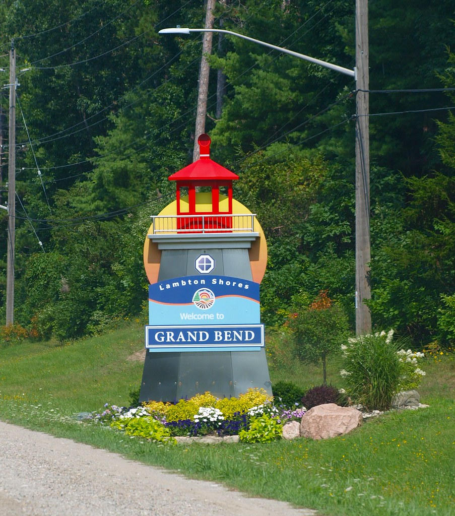 Grand Bend sign Simon Flickr
